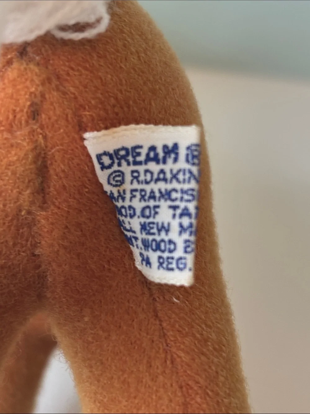 Vintage Dakin Dream Pets Plush Toy Horse